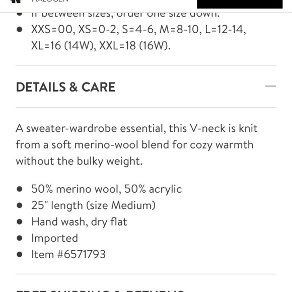 Halogen V-Neck Lightweight Merino Wool Blend Sweater in Royal Neon New With Flaw - Picture 9 of 13